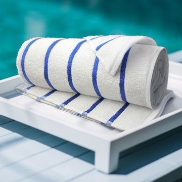 Picture of Oxford Nautique Blue Stripe Towel