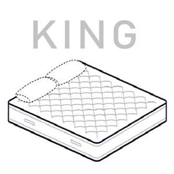 Picture of DUVET COVER MICRO FIBER 104 X 94 KING WHITE 125 GSM